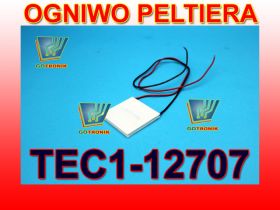 Ogniwo moduł Peltiera TEC1-12707 40x40x4mm