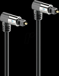 S-OC120-020 sonero Optical Audio Cable 2x90° 2.0m