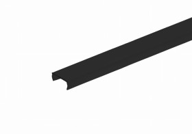 Osłona do profilu Basic Standard Corner 2m czarna BL