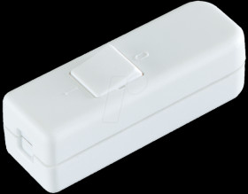 8006-008.01 Cord intermediate switch with button, 1-pin OFF