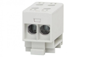 Złączka szynowa ZU 1-torowa (2x35/2x35mm2) Al/Cu - szara