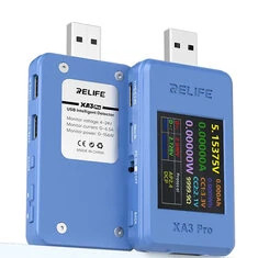 RELIFE XA3 Pro USB Smart Tester PD QC2.0 QC3.0 Szybkie Ładowanie 6.5A Wysoki Prąd 156W Pomiar Mocy 1.77-calowy TFT LCD