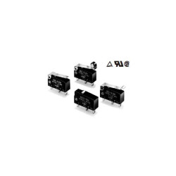 Omron SSG-01L3H Microswitch SPDT Momentary 0.1A 30VDC Panel Mount