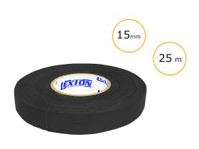 Taśma izolacyjna parciana LEXTON 25m/15mm płótno