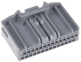 Złącze samochodowe 28-pinowe JAE 2-rzędowe Żeński 3A MX34 Montaż na kablu Obudowa gniazda