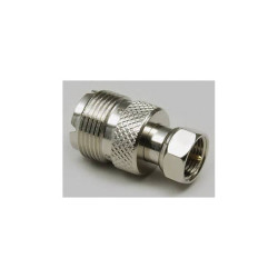 TruComponents 160620 UHF adapter UHF socket - F plug