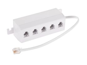 Rozgałęźnik telefoniczny 1 wtyk - gniazdo x5