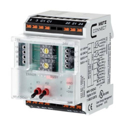 Metz Connect 110833132670 MR-F-DIO4/2 Modbus 4-In 2-Out 24V AC/DC Relay