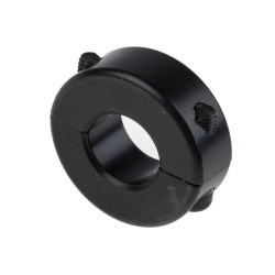 Pierścień osadczy, mocowanie: Śruba zaciskowa, śred. wału: 14mm, Stal węglowa