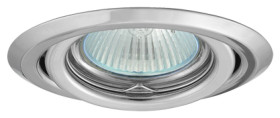 Oczko 50W/12V MR16 IP20 okrągłe ruchome stalowe chrom AXL 2115-C GXPP035