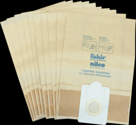Paper bags for EPA vacuum cleaner EPA-VACdust class L, 10 pieces