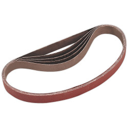 Sealey SA355/B120G Sanding Belt 120grit 20 x 520mm Pack of 5