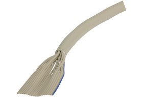 Kabel taśmowy 9-żyłowy raster 1.27mm Okrągły, AWG 28 AWG Nieekranowany 7 HARTING 11,43 mm -20→ +105 °C