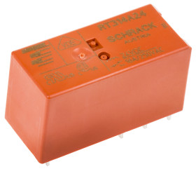 Przekaźnik mocy 24V dc SPDT TE Connectivity, montaż PCB 1440Ω Otwór przezierny