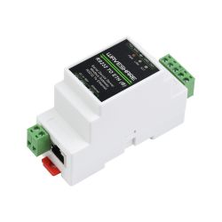 Przemysłowy konwerter RS232 do Ethernet z PoE (B) - Waveshare 23951