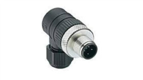 Złącze Do Samokonfekcjonowania M12 Złącze Męskie Kątowe 4-Pinowe Gwintowane...