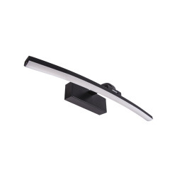 Kinkiet ścienny łazienkowy nad lustro MAMBA LED 8W BLACK 03883