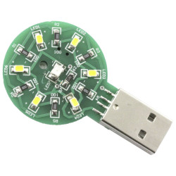 Sol Expert 77450 USB torch kit SMD assembly compact portable design