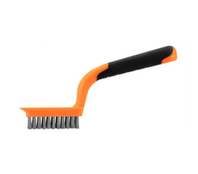 Szczotka druciana, drut nierdzewny, 5x11 rzędów /6szt./