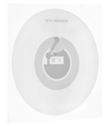 Naklejka zbliżeniowa FM08 1k 50mm (okrągła)