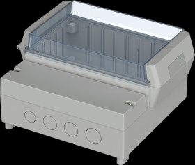 41160109 Housing, 160 x 161 x 93/59 mm