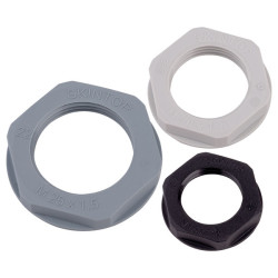 LAPP 53119013 SKINTOP GMPL-GL-M16 Locknut M16 x1.5 Light Grey