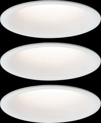 93415 Recessed light Cymbal, 3 x 6,8 W, 530 lm, 2700 K, matt white