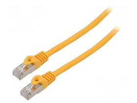 Patch cord F/UTP Cat: 6 RJ45 wtyk z obu stron linka CCA 15m PCF6-10CC-1500-Y