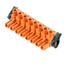 Weidmüller 1164910000 Obudowa złącza pin żeńskiego na kabel BLZ 7.62HP/09/180LR SN OR BX, wire-to-board, piny: 9, 20 A,