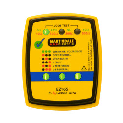 Martindale EZ165 Advanced Socket &amp; Non-Trip Earth Loop Tester