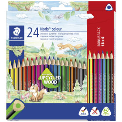 Staedtler 187 C18P1 Noris triangular colour pencil set art pencils