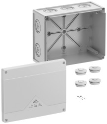 Spelsberg 42540001 Skrzynka przyłączeniowa (D x S x W) 202 x 252 x 120 mm szary IP66, IP67, IP69 1 szt.