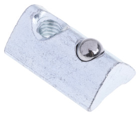 Część łącząca Nakrętka do rowków typu T Rozmiar rowka 6mm RS PRO Element mocowania i łączenia Rozmiar gwintu M4