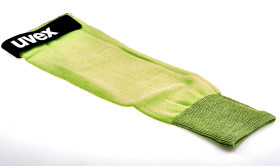 Rękaw ochronny, Zielony, Bambus, Włókno szklane, HPPE, Odporność na przecięcia, C500, Wielorazowe
