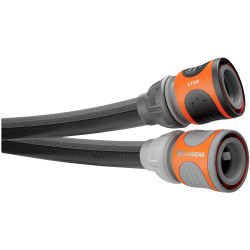 GARDENA 18440-20 Liano Life Fabric Hose Set 10m 1/2&quot; UV/Frost Resistant