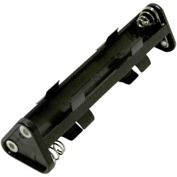 MPD DU1-M-502 Battery Tray 6x AA Pin Contact Robust 111x29x27mm