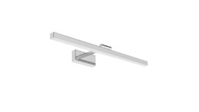 Kinkiet Łazienkowy Nad Lustro,Pokojowy Led 12W, 850Lm, 4200K, Ip45, Chrom,...