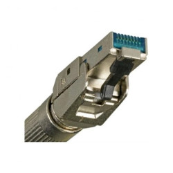 Wtyk beznarzędziowy RJ45 STP Cat8 samozaciskowy