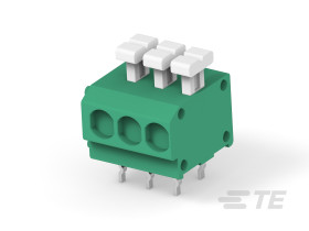 Klucz polaryzacyjny 3 -pinowe raster 3.81mm Montaż na płytce Gniazdo TE Connectivity