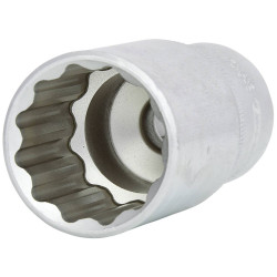 KS Tools 917.1274 1/2" 12 Point Socket, Deep, 30mm