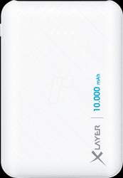 217285 Powerbank, Micro, Li-Po, 10000 mAh, USB-C, white