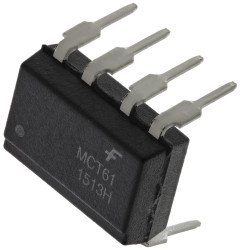 Transoptor MCT61 z tranzystorem 2-kanałowy DC DIP 8 onsemi