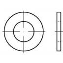Podkładka TOOLCRAFT 105343 2.2 mm 5 mm stal 200 szt.