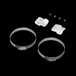 RAKwireless Pole Mount Vertical (Mark A) Biały - mocowanie