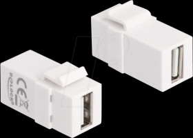 87830 Keystone module USB 2.0 A socket &gt; socket