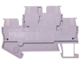 Złączka przelotowa 2-poziomowa 1,5mm2 szara STTB 1,5 3031157