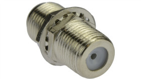 Przejście Łącznik Antenowy F (Gniazdo / Gniazdo)