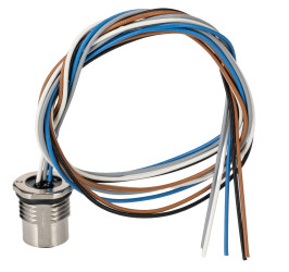 Złącze wielostykowe przemysłowe 5-pinowe M12 Montaż tylny Gniazdo Phoenix Contact