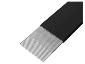 3517-14 Przewód o dł 30,5m wstążkowy 1,27mm linka Cu oplot z drutów miedzianych