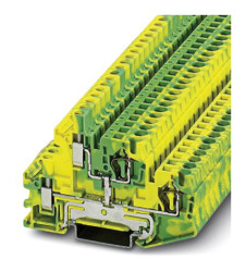 Dwurzędowa złączka szynowa Phoenix Contact poziomy: PodwójnyŚruba STTBU 4-PE 36A